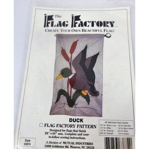 Flag Factory pattern Duck 28" x 49" Style 63874 uncut unopened pattern